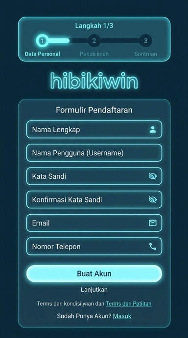 Panduan Lengkap Registrasi Akun Hibikiwin